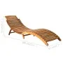 Brown Acacia Solid Wood Lounger by vidaXL, Loungers - Ref: Foro24-46650, Price: 141,91 €, Discount: %
