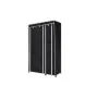 Armarios de tela 2 unidades negro de vidaXL, Armarios roperos - Ref: Foro24-60720, Precio: 79,85 €, Descuento: %