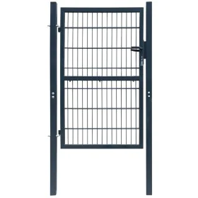 Individual 2D fence gate anthracite gray 106x170 cm by vidaXL, garden gates - Ref: Foro24-141742, Price: 207,13 €, Discount: %