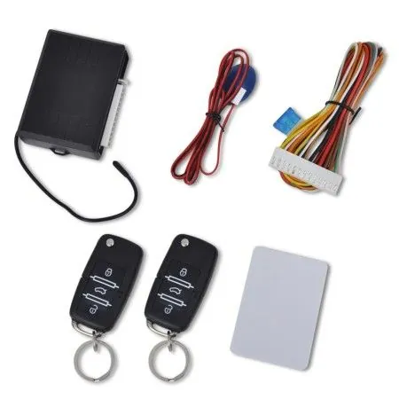 Central locking system for car with 2 remotes for VW Skoda Audi by vidaXL, Closures and locking systems for vehicle doors - R...