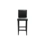Taburetes de bar 6 unidades de cuero artificial negro de vidaXL, Taburetes de cocina - Ref: Foro24-160716, Precio: 598,87 €, ...