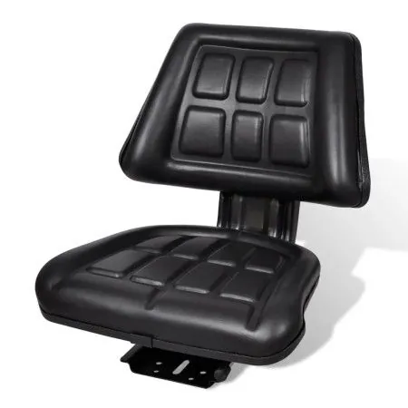 Tractor seat with black backrest by vidaXL, Tractor Accessories and Parts - Ref: Foro24-210156, Price: 99,14 €, Discount: %