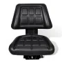 Tractor seat with black backrest by vidaXL, Tractor Accessories and Parts - Ref: Foro24-210156, Price: 99,14 €, Discount: %