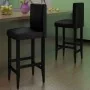 Küchenhocker 2 Einheiten aus schwarzem Kunstleder von vidaXL, Küchenhocker - Ref: Foro24-240071, Preis: 204,80 €, Rabatt: %