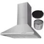 Campana extractora acero inoxidable 600 mm de vidaXL, Extractores - Ref: Foro24-241213, Precio: 127,24 €, Descuento: %