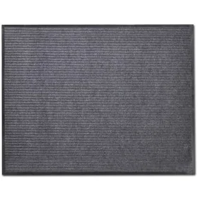 Alfombra de entrada de PVC gris, 90 x 150 cm de vidaXL, Felpudos - Ref: Foro24-241276, Precio: 30,96 €, Descuento: %