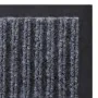 Alfombra de entrada de PVC gris, 90 x 150 cm de vidaXL, Felpudos - Ref: Foro24-241276, Precio: 30,96 €, Descuento: %