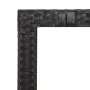 Mesa de jardín ratán PE negro y superficie madera maciza acacia de vidaXL, Mesas de jardín - Ref: Foro24-319548, Precio: 129,...