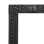 Gartentisch aus schwarzem PE-Rattan und massivem Akazienholz von vidaXL, Gartentische - Ref: Foro24-319554, Preis: 184,44 €, ...