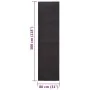 Alfombra de sisal para rascador negro 80x300 cm de vidaXL, Accesorios de muebles para gatos - Ref: Foro24-3203437, Precio: 11...