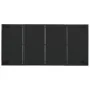 Gartentisch Glasoberfläche PE Rattan schwarz 190x90x75 cm von vidaXL, Gartentische - Ref: Foro24-319903, Preis: 225,69 €, Rab...