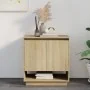 Aparador de madera contrachapada roble Sonoma 70x41x75 cm de vidaXL, Aparadores - Ref: Foro24-809542, Precio: 71,43 €, Descue...
