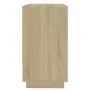 Aparador de madera contrachapada roble Sonoma 70x41x75 cm de vidaXL, Aparadores - Ref: Foro24-809542, Precio: 71,43 €, Descue...