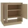 Aparador de madera contrachapada roble Sonoma 70x41x75 cm de vidaXL, Aparadores - Ref: Foro24-809542, Precio: 71,43 €, Descue...