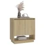 Aparador de madera contrachapada roble Sonoma 70x41x75 cm de vidaXL, Aparadores - Ref: Foro24-809542, Precio: 71,43 €, Descue...