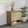 Aparador de madera contrachapada roble Sonoma 70x41x75 cm de vidaXL, Aparadores - Ref: Foro24-809542, Precio: 71,43 €, Descue...