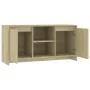 Mueble de TV madera contrachapada roble Sonoma 102x37,5x52,5 cm de vidaXL, Muebles TV - Ref: Foro24-809794, Precio: 66,01 €, ...