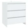 Aparador de madera contrachapada blanco 70x41x75 cm de vidaXL, Aparadores - Ref: Foro24-809746, Precio: 80,11 €, Descuento: %