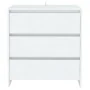 Aparador de madera contrachapada blanco 70x41x75 cm de vidaXL, Aparadores - Ref: Foro24-809746, Precio: 80,11 €, Descuento: %