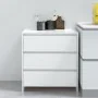Bright white plywood sideboard 70x41x75 cm by vidaXL, Sideboards - Ref: Foro24-809752, Price: 84,74 €, Discount: %