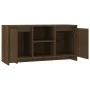 Mueble de TV madera de ingeniería marrón roble 102x37,5x52,5cm de vidaXL, Muebles TV - Ref: Foro24-813022, Precio: 70,48 €, D...