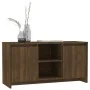 Mueble de TV madera de ingeniería marrón roble 102x37,5x52,5cm de vidaXL, Muebles TV - Ref: Foro24-813022, Precio: 70,48 €, D...