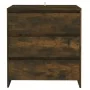 Aparador madera contrachapada color roble ahumado 70x41x75 cm de vidaXL, Aparadores - Ref: Foro24-813005, Precio: 85,12 €, De...