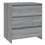Aparador de madera contrachapada gris Sonoma 70x41x75 cm de vidaXL, Aparadores - Ref: Foro24-813006, Precio: 84,55 €, Descuen...