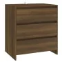Aparador de madera contrachapada marrón roble 70x41x75 cm de vidaXL, Aparadores - Ref: Foro24-813007, Precio: 83,11 €, Descue...