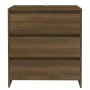 Aparador de madera contrachapada marrón roble 70x41x75 cm de vidaXL, Aparadores - Ref: Foro24-813007, Precio: 83,11 €, Descue...
