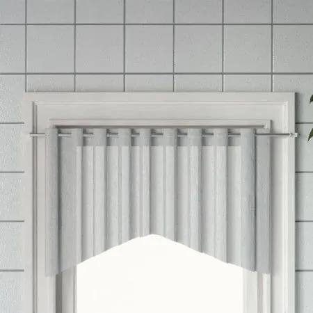 Rieles de cortina 2 uds aluminio blanco y plateado 90-130 cm de vidaXL, Barras para cortinas y visillos - Ref: Foro24-154612,...