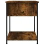 Mesitas noche 2 uds madera ingeniería roble ahumado 44x45x58 cm de vidaXL, Mesitas de noche - Ref: Foro24-825848, Precio: 52,...