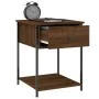 Mesitas noche 2 uds madera ingeniería marrón roble 44x45x58 cm de vidaXL, Mesitas de noche - Ref: Foro24-825852, Precio: 73,5...