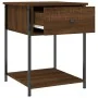 Mesitas noche 2 uds madera ingeniería marrón roble 44x45x58 cm de vidaXL, Mesitas de noche - Ref: Foro24-825852, Precio: 73,5...