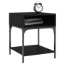 Mesitas de noche 2 uds madera de ingeniería negro 40x41x50 cm de vidaXL, Mesitas de noche - Ref: Foro24-825874, Precio: 54,46...