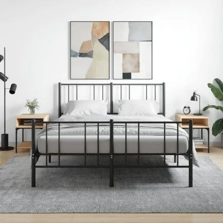 Mesitas noche 2 uds madera ingeniería roble Sonoma 40x41x50 cm de vidaXL, Mesitas de noche - Ref: Foro24-825876, Precio: 52,8...