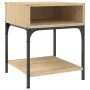 Mesitas noche 2 uds madera ingeniería roble Sonoma 40x41x50 cm de vidaXL, Mesitas de noche - Ref: Foro24-825876, Precio: 52,8...