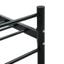 Estructura de cama de metal negro 180x200 cm de vidaXL, Camas y somieres - Ref: Foro24-284688, Precio: 114,36 €, Descuento: %