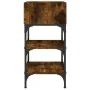 Mesita noche 2 uds madera ingeniería roble ahumado 35x34,5x70cm de vidaXL, Mesitas de noche - Ref: Foro24-825888, Precio: 44,...