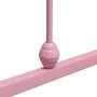 Estructura de cama de metal rosa 160x200 cm de vidaXL, Camas y somieres - Ref: Foro24-284514, Precio: 153,00 €, Descuento: %