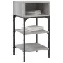 Mesitas noche 2 uds madera ingeniería gris Sonoma 35x34,5x70 cm de vidaXL, Mesitas de noche - Ref: Foro24-825890, Precio: 61,...
