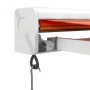 Toldo retráctil aluminio y tela naranja y marrón 4x3 m de vidaXL, Toldos - Ref: Foro24-3154543, Precio: 891,44 €, Descuento: %