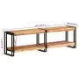 Mueble de TV madera maciza de acacia 140x30x40 cm de vidaXL, Muebles TV - Ref: Foro24-356172, Precio: 106,21 €, Descuento: %