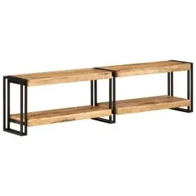 Mueble de TV madera maciza de mango 160x30x40 cm de vidaXL, Muebles TV - Ref: Foro24-356174, Precio: 135,23 €, Descuento: %