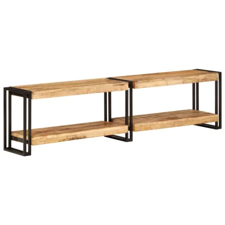 Mueble de TV madera maciza de mango 160x30x40 cm de vidaXL, Muebles TV - Ref: Foro24-356174, Precio: 135,23 €, Descuento: %