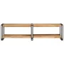 Mueble de TV madera maciza de mango 160x30x40 cm de vidaXL, Muebles TV - Ref: Foro24-356174, Precio: 135,23 €, Descuento: %
