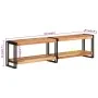 Mueble de TV madera maciza de acacia 160x30x40 cm de vidaXL, Muebles TV - Ref: Foro24-356175, Precio: 92,79 €, Descuento: %