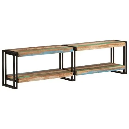 Mueble de TV madera maciza reciclada 160x30x40 cm de vidaXL, Muebles TV - Ref: Foro24-356176, Precio: 83,61 €, Descuento: %