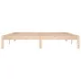 Estructura de cama madera maciza 180x200 cm de vidaXL, Camas y somieres - Ref: Foro24-810380, Precio: 108,71 €, Descuento: %