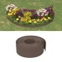 Brown polyethylene garden border 10 m 20 cm by vidaXL, Garden edging and edging - Ref: Foro24-154401, Price: 53,05 €, Discoun...